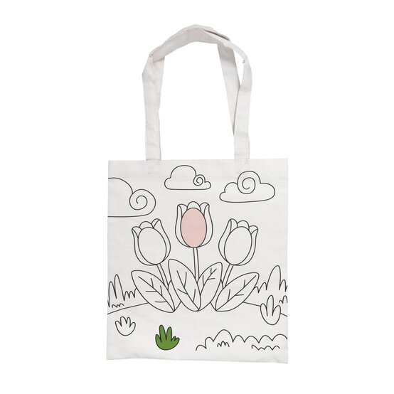 Paint Your Own Tulip Tote Bag Kit  image number 3