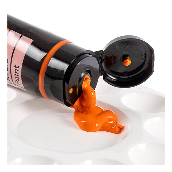 Orange Art Acrylic Paint 75ml image number 2