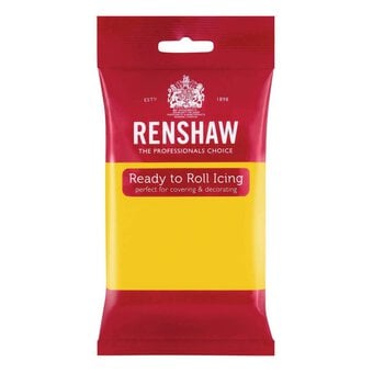 Renshaw Ready To Roll Yellow Icing 250g