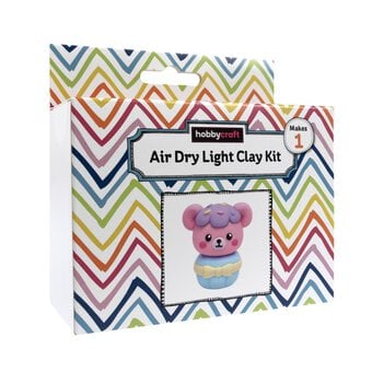 Cupcake Bear Air Dry Light Clay Kit