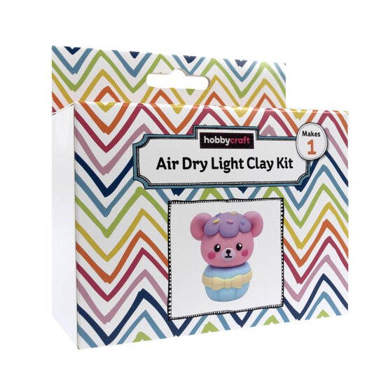 Cupcake Bear Air Dry Light Clay Kit image number 1