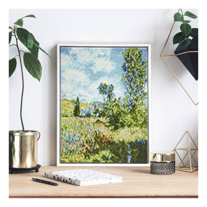 Diamond Dotz View of Vetheuil Monet Kit 42cm x 32cm image number 1