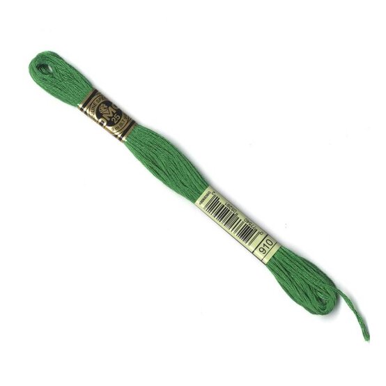 DMC Green Mouline Special 25 Cotton Thread 8m (910) image number 1