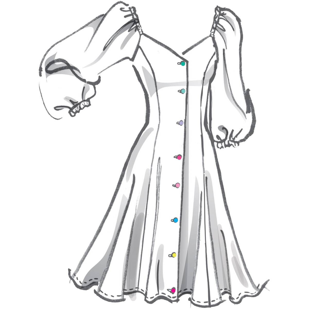 McCall’s Ashley Dress Sewing Pattern M8177 (16-24) | Hobbycraft