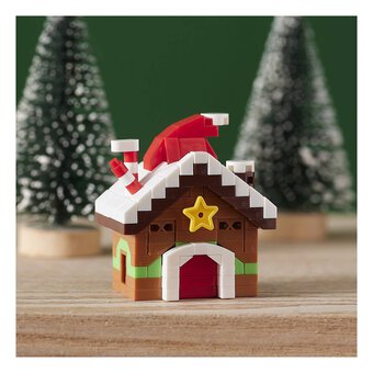 Gingerbread House Building Blocks Set 
