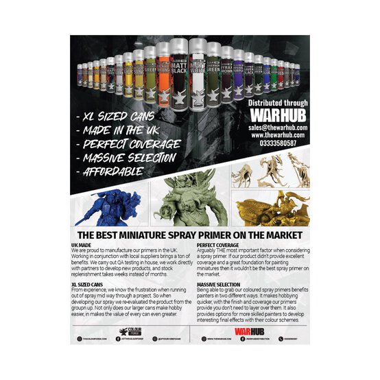 Colour Forge Wolfkin Grey Spray Primer 500ml  image number 3