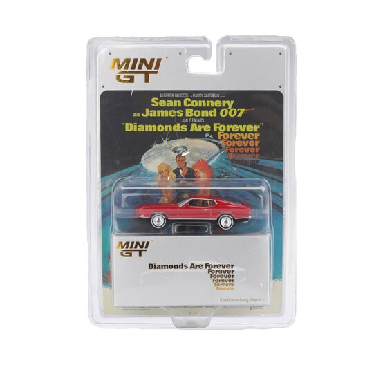 James Bond Mini GT Ford Mustang Mach 1 Diecast Model 1:64 image number 1