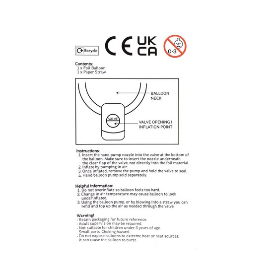 Standing Foil Happy Birthday Cake Balloon 60cm image number 3