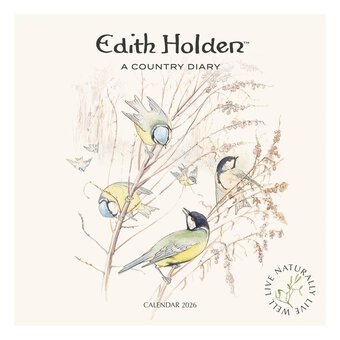 Edith Holden A Country Diary Wall Calendar 2026