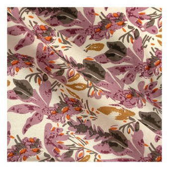 Leaf Print Cotton Fat Quarters 4 Pack