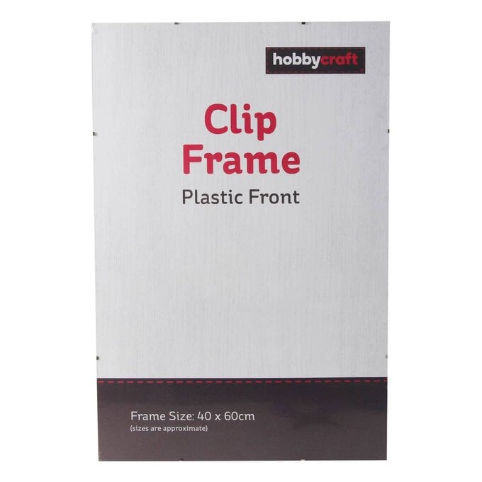Plastic Clip Frame 40cm x 60cm image number 1