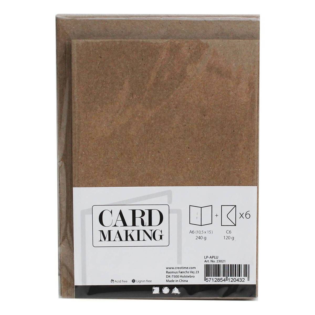 16x16 CM/15,5x15,5 cm Folding Card Square Orange 25x envelopes 