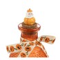 Orange Pumpkin Potion Bottle with Cork Top 15.5cm image number 2