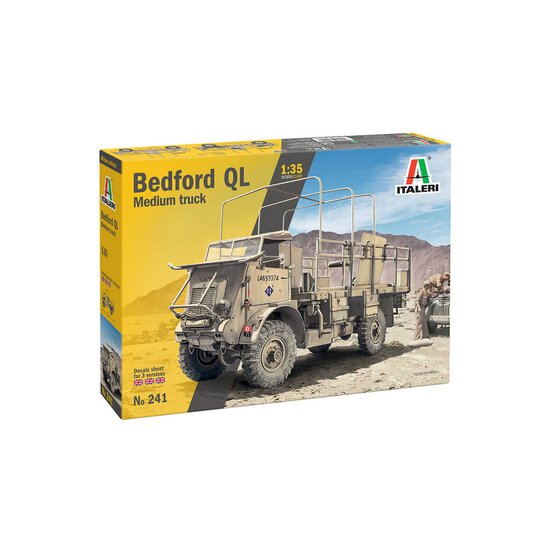 Italeri Bedford QL Medium Truck Model Kit 1:35 image number 1