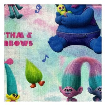 Trolls Snack Pack Cotton Fabric by the Metre