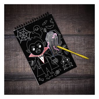 Halloween Scratch Art Activity Book