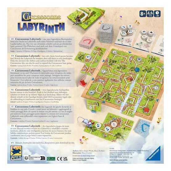 Ravensburger Carcassonne Labyrinth image number 3