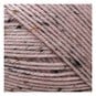 Women's Institute Pink Soft and Smooth Tweed Aran Yarn 400g image number 2