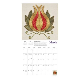 Royal School of Needlework Wall Calendar 2027