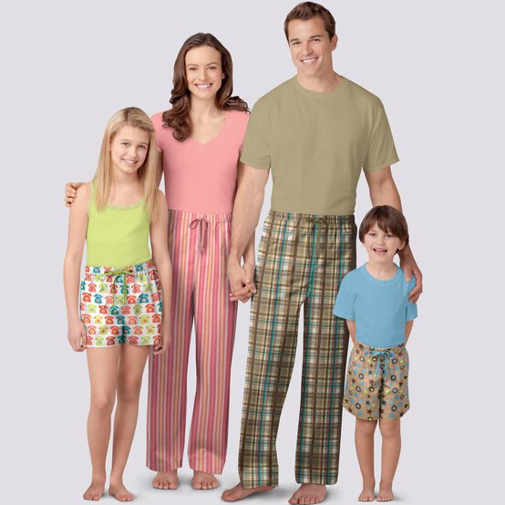 Simplicity Unisex Sleepwear Sewing Pattern S9127 image number 3