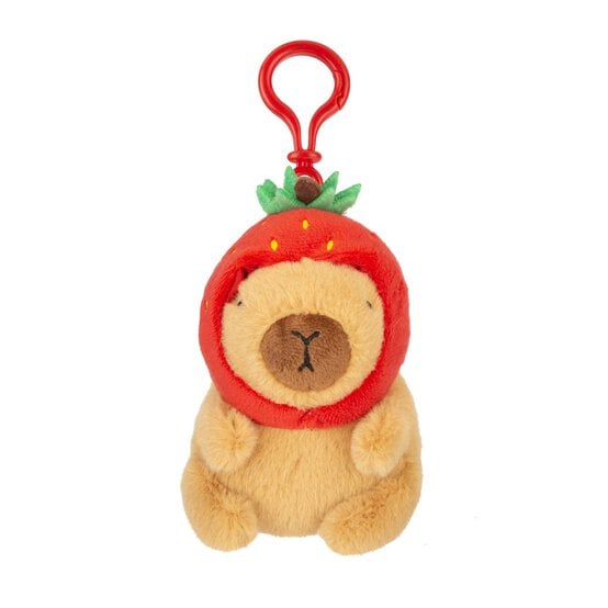 Assorted Plush Capybara Keyring image number 6