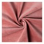 Dusty Pink Cotton Velvet Fabric by the Metre image number 1