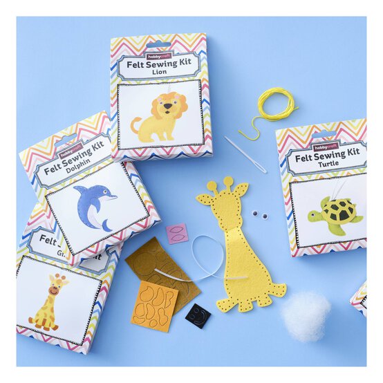 Giraffe Felt Sewing Kit image number 5