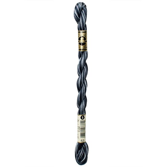 DMC Grey Pearl Cotton Thread Size 5 25m (53) image number 3