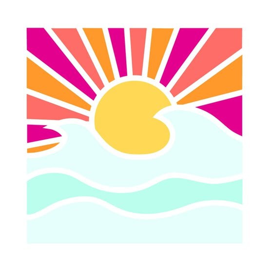 Mini Sunrise Embroidery Kit image number 2