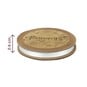 Ivory Double-Faced Satin Ribbon 6mm x 5m image number 4