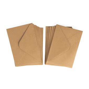 Kraft Envelopes C6 50 Pack image number 3