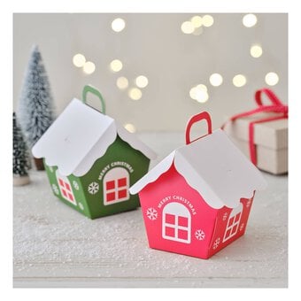 Christmas House Treat Boxes 2 Pack