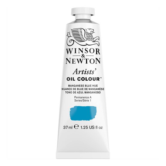 Winsor and Newton Artists Oil Colour Manganese Blue Hue 37ml image number 1