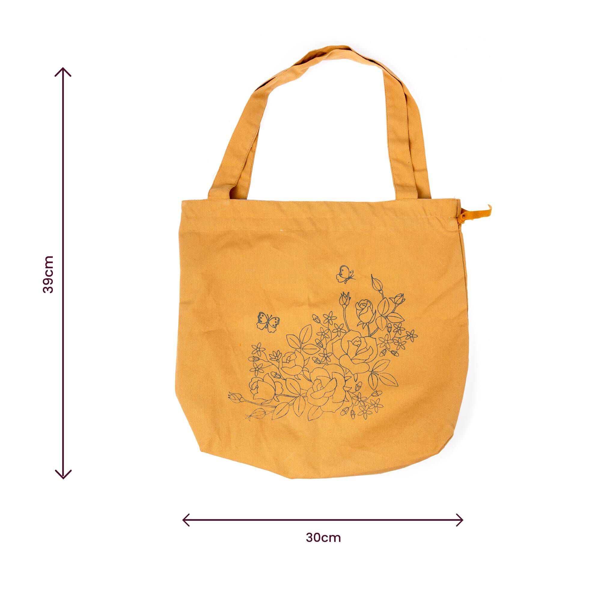 Floral Embroidery Kit Hobbycraft