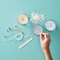 Pre-Waxed Wick Assemblies for Paraffin Wax 80mm 10 Pack image number 3