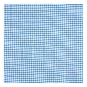 Sky 1/8 Gingham Fabric by the Metre image number 2