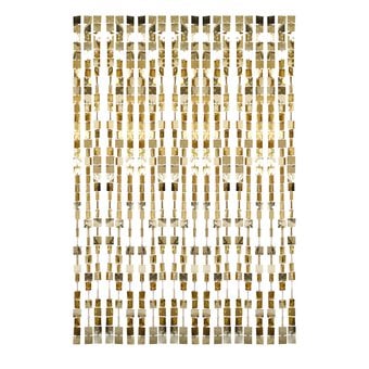 Ginger Ray Champagne Gold Sequin Hanging Backdrop 96cm x 2m