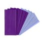 Purple and Lilac Tissue Paper 65cm x 50cm 10 Pack image number 1