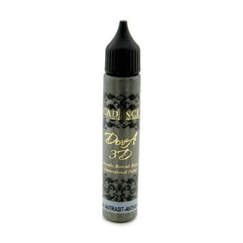Cadence Anthracite Dora 3D Dimensional Paint 25ml