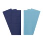 Navy and Sky Blue Tissue Paper 50cm x 75cm 6 Pack image number 1