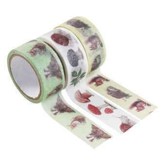 Artisan Woodland Washi Tape 3m 3 Pack