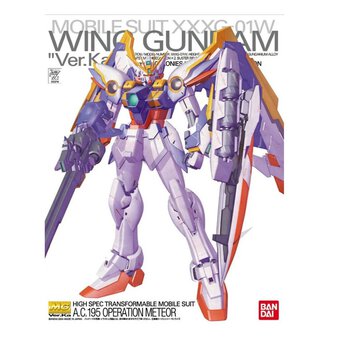 Gunpla MG Wing Gundam Ver. Ka Model Set 1:100