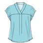 McCall’s V-Neck Tops Sewing Pattern M7359 (L-XXL) image number 5