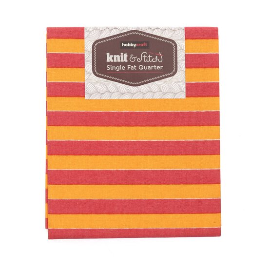 Fruit Salad Stripe Single Cotton Fat Quarter image number 1