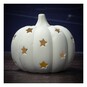 Ceramic Star Pumpkin Tealight Holder 15cm image number 1