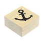 Anchor Wooden Stamp 3.8cm x 3.8cm image number 2