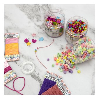 Bow, Heart and Flower Beads Tub 160g