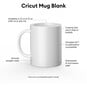 Cricut Ceramic Mug Blank 340ml 6 Pack image number 3