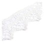 White Iridescent 30mm Cotton Lace Trim by the Metre image number 2