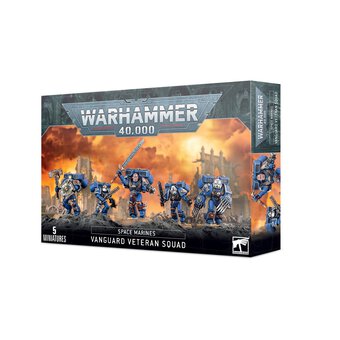 Warhammer 40,000 Space Marines Vanguard Veteran Squad